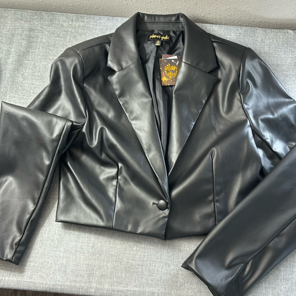 Planet gold Black blazer